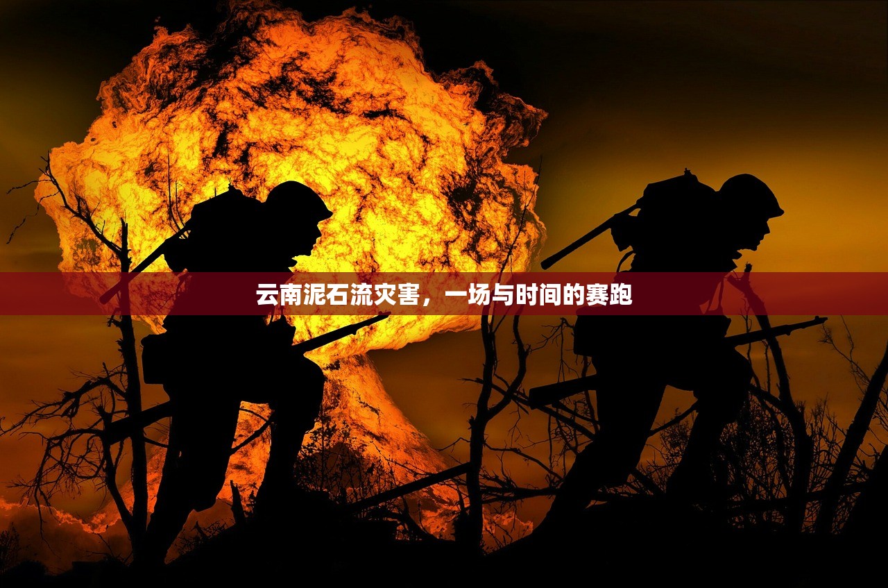 云南泥石流灾害，一场与时间的赛跑