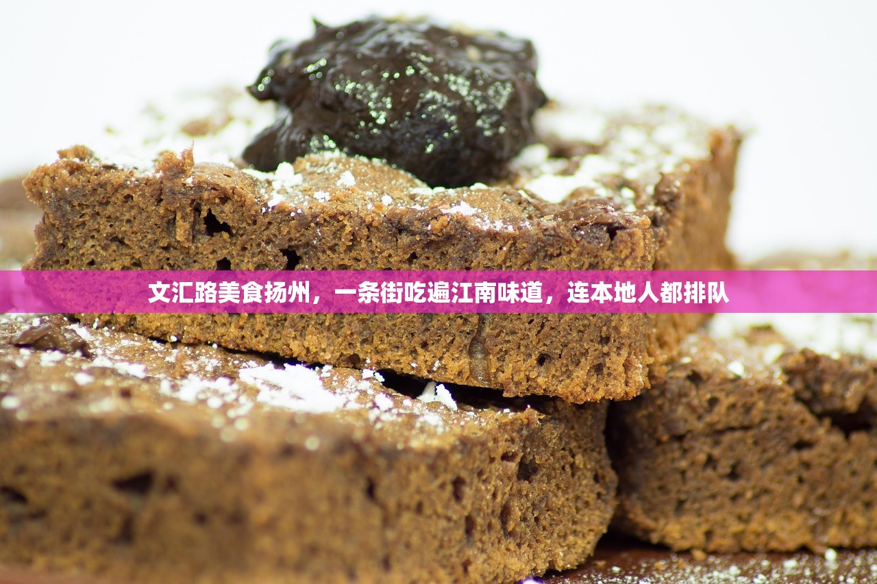 文汇路美食扬州，一条街吃遍江南味道，连本地人都排队