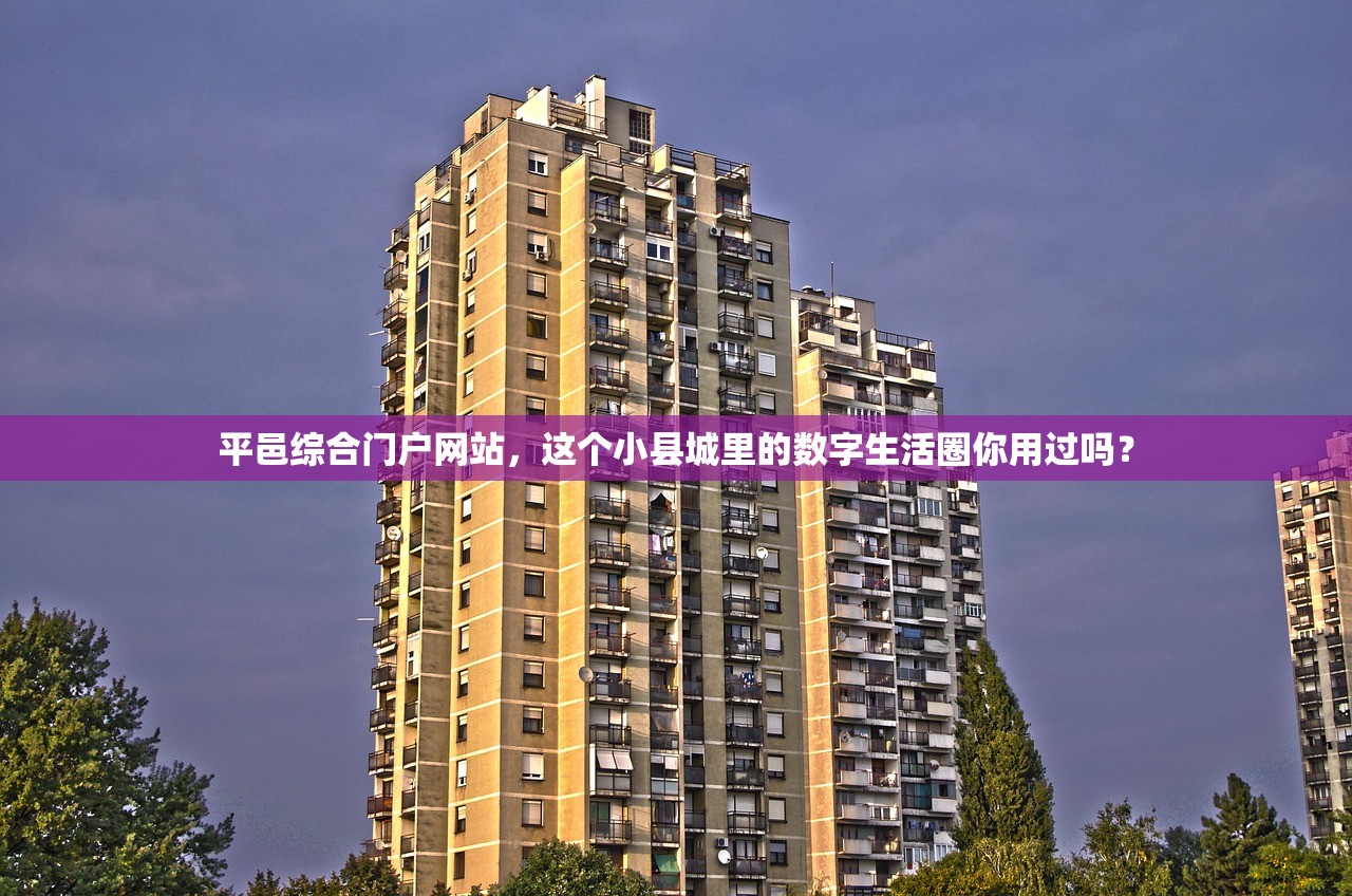 平邑综合门户网站，这个小县城里的数字生活圈你用过吗？