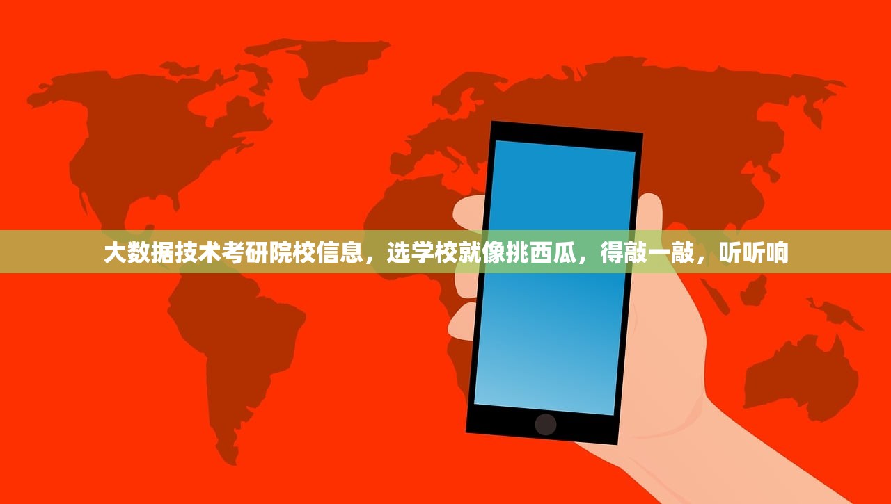 大数据技术考研院校信息，选学校就像挑西瓜，得敲一敲，听听响