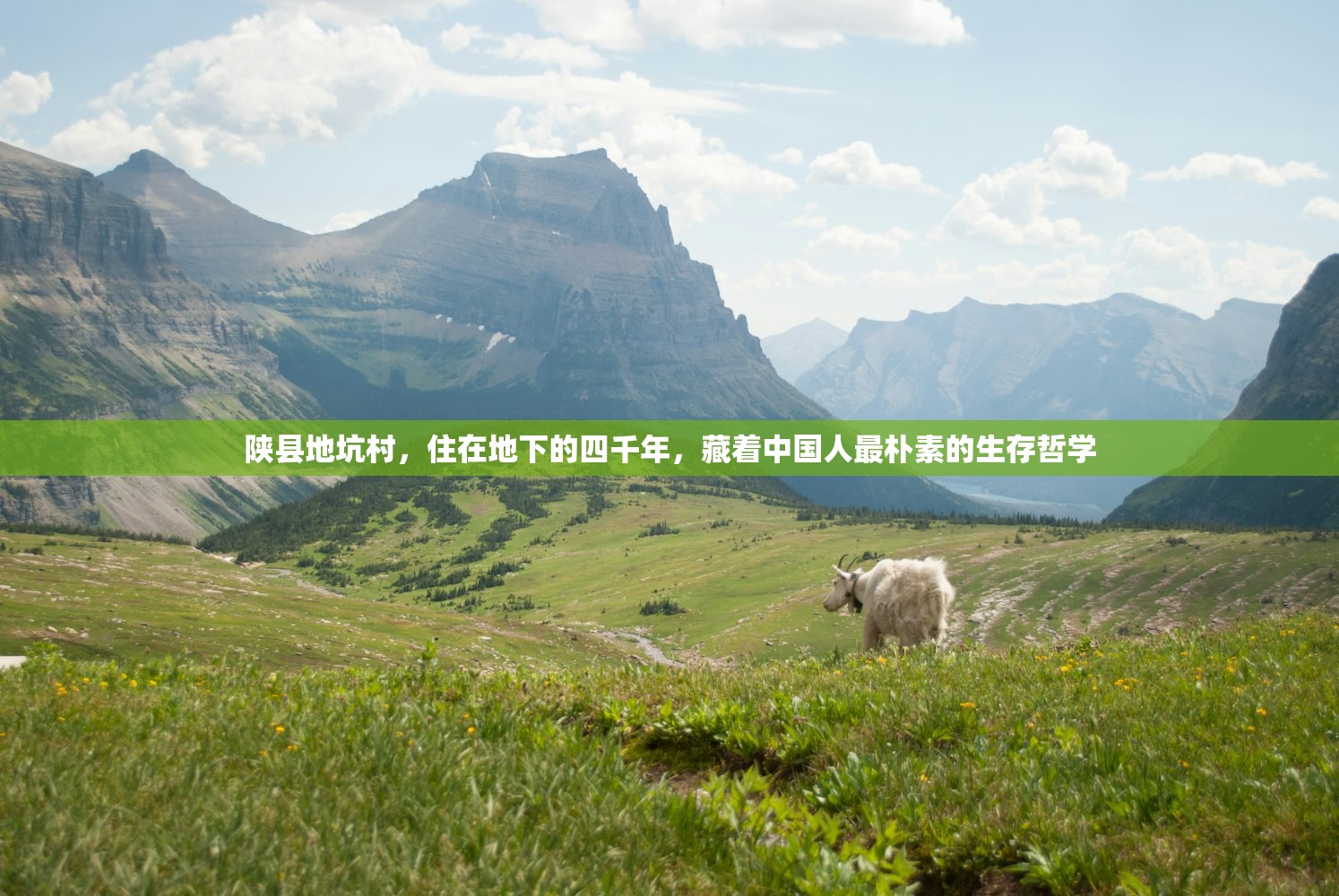 陕县地坑村，住在地下的四千年，藏着中国人最朴素的生存哲学
